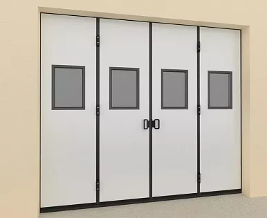 Складные ворота DoorHan